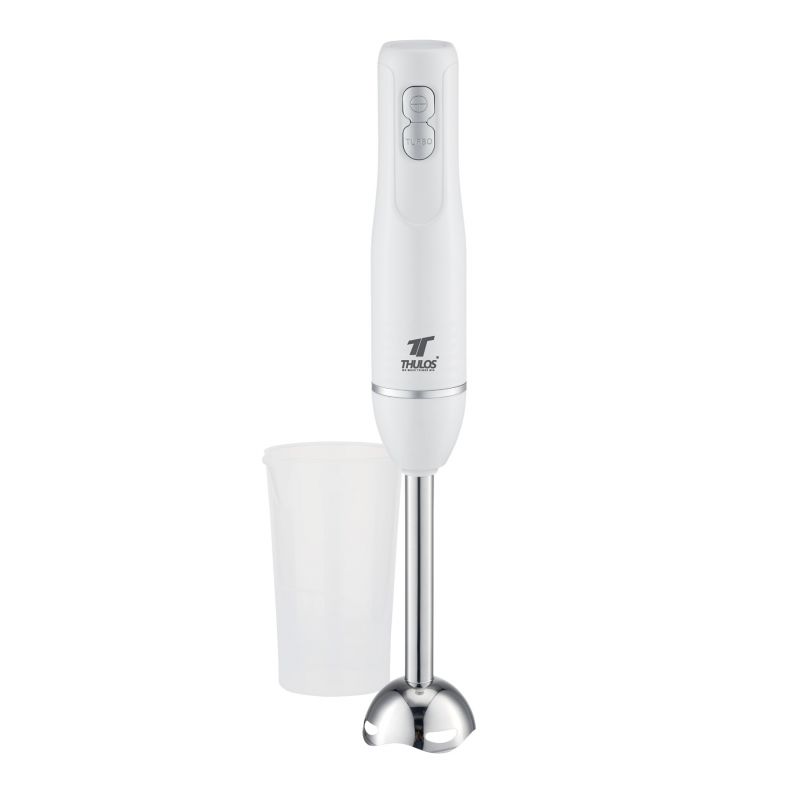 thulos Batidora de mano 1000W 2 velocidades + función TURBO. Incluye vaso medidor de 700 ml. THULOS TH-BM712