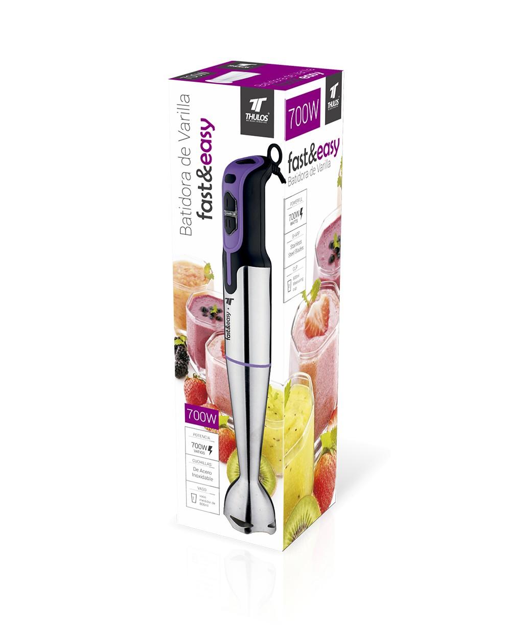 Thulos Batidora De Varilla 700W 2 Velocidades. THULOS TH-BM512