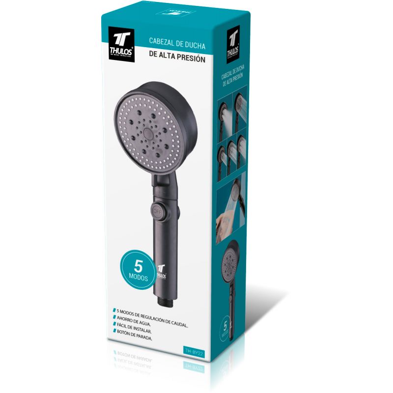 Thulos Cabezal De Ducha De Alta Presión. THULOS TH-BY22