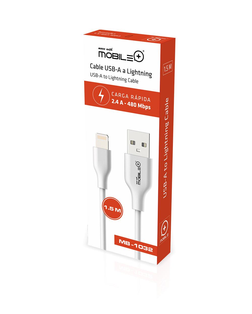 Thulos Cable USB-A A LIGHTNING Cable 1.5m. MOBILE+ MB-1032