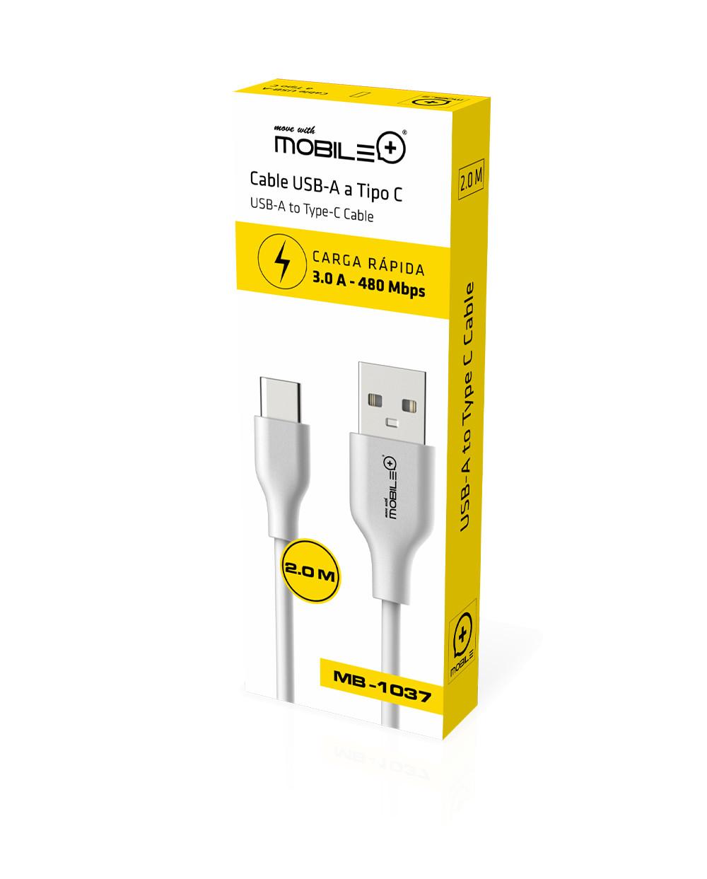 Thulos Cable USB-A A Tipo-C Cable 2.0m. MOBILE+ MB-1037