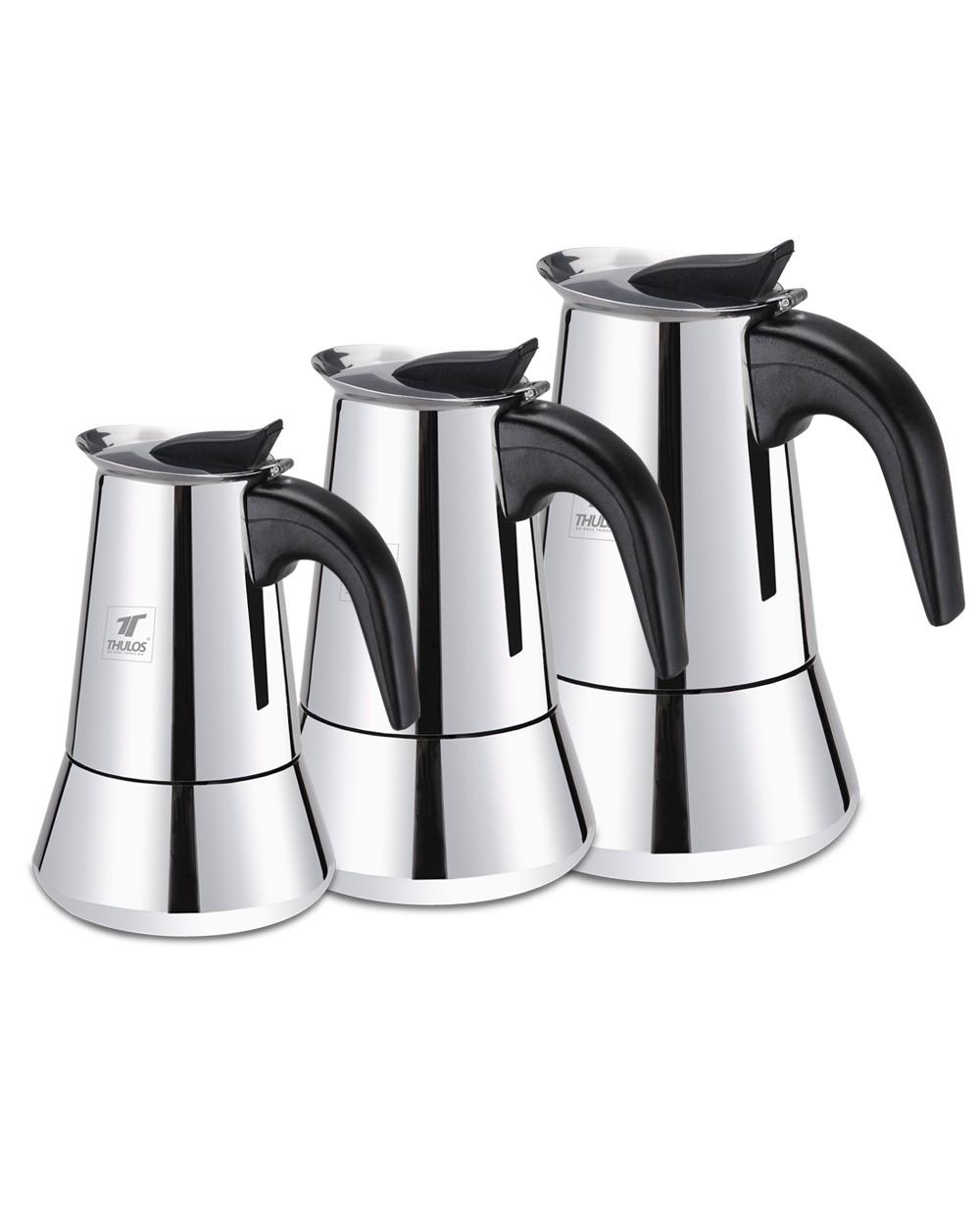 Thulos Cafetera Clásica 4 6 Y 10 TAZAS THULOS TH-CC