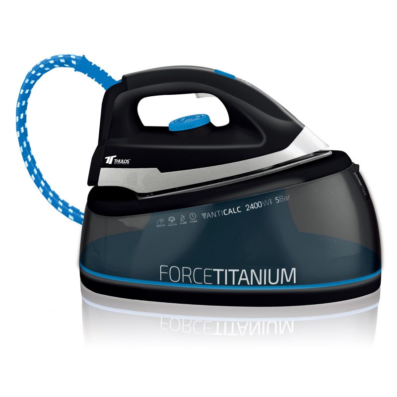 thulos Centro de planchado suela cerámica 2400W 5 Bar 1.8L. THULOS TH-CP2401