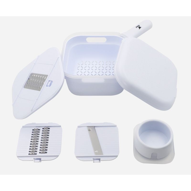 Thulos Cortador Multifuncional: Ralla Tritura Y Corta Con Facilidad. THULOS TH-KA050