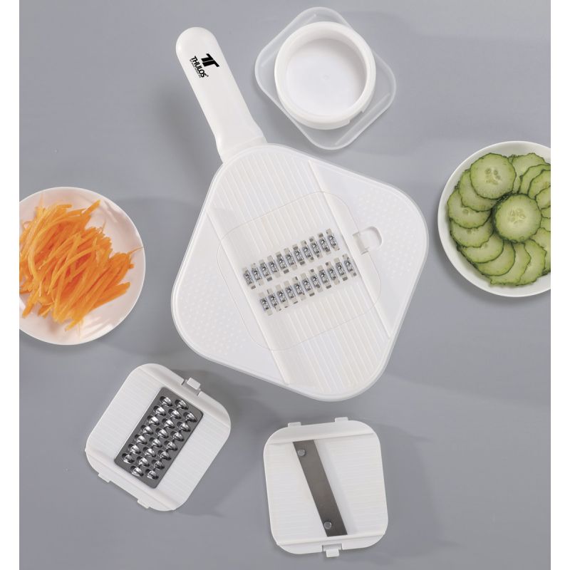 thulos Cortador Multifuncional: Ralla tritura y corta con facilidad. THULOS TH-KA050