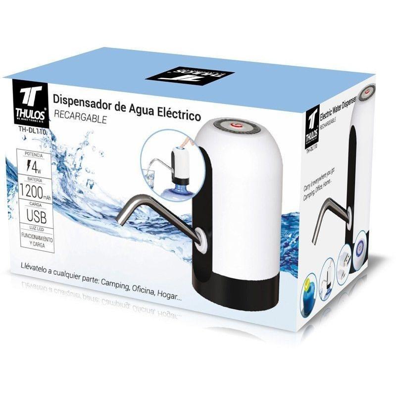 Thulos Dispensador De Agua Eléctrico Carga USB. THULOS TH-DL110