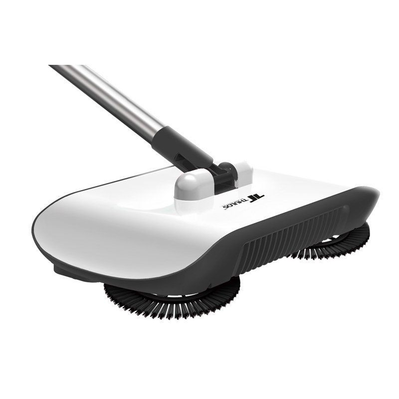 thulos Escoba Giratoria 3 en 1: Escoba mopa y recogedor. Sin cable. THULOS TH-HW010