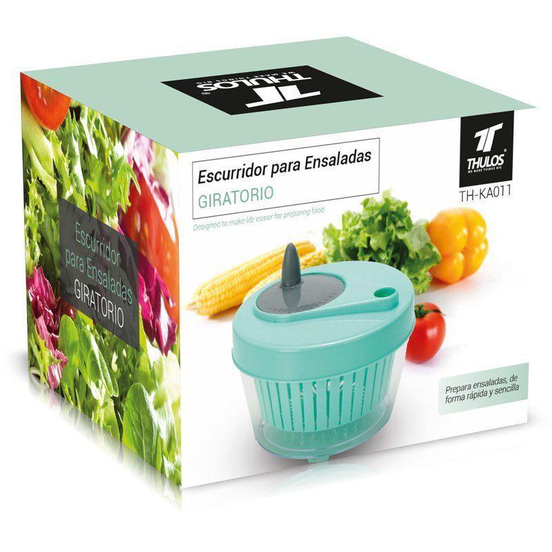 Thulos Escurridor Giratorio Para Ensaladas. THULOS TH-KA011