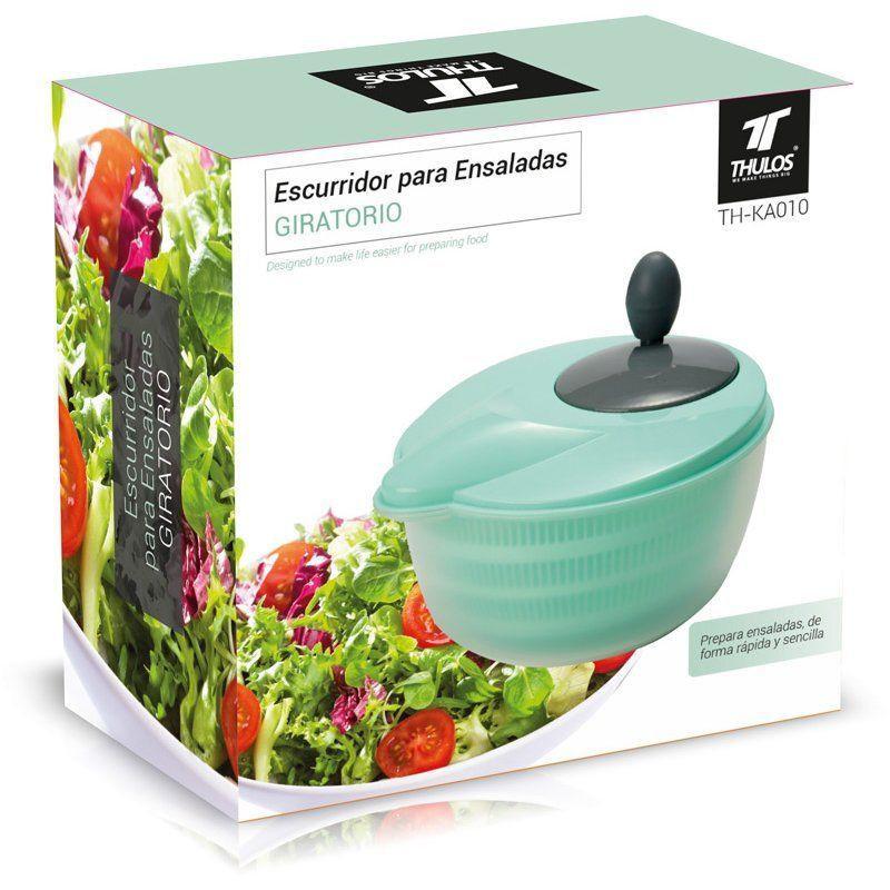 Thulos Escurridor Giratorio Para Ensaladas. THULOS TH-KA010