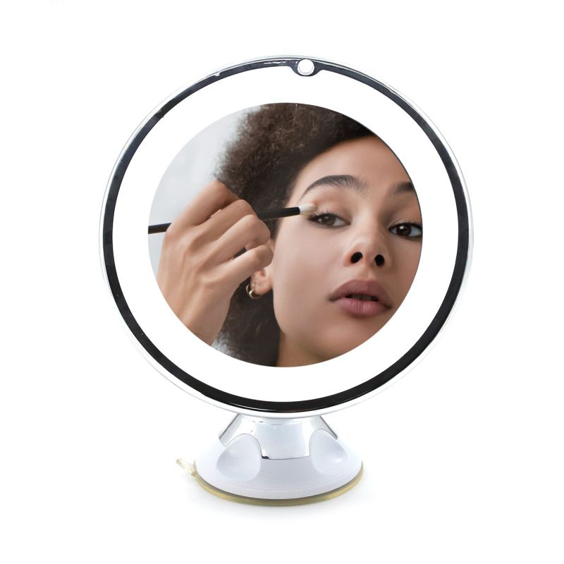 thulos Espejo de maquillaje con LUZ LED. Aumento x10. THULOS TH-BY24