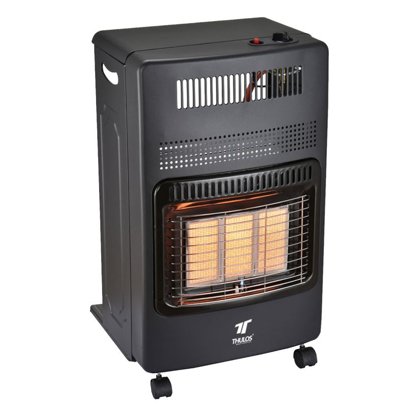 thulos Estufa de gas butano plegable ideal para ahorrar espacio. THULOS TH-GH421