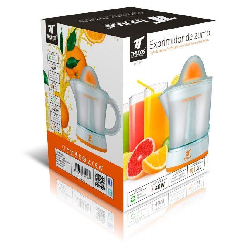 Thulos Exprimidor Eléctrico 40W 1.2 L. THULOS TH-EX41