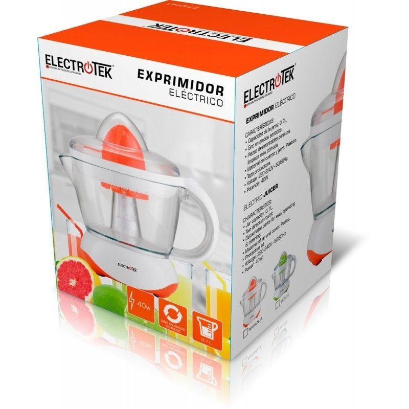Thulos Exprimidor Eléctrico 40W Jarra 0.7L. ELECTROTEK ET-EX70
