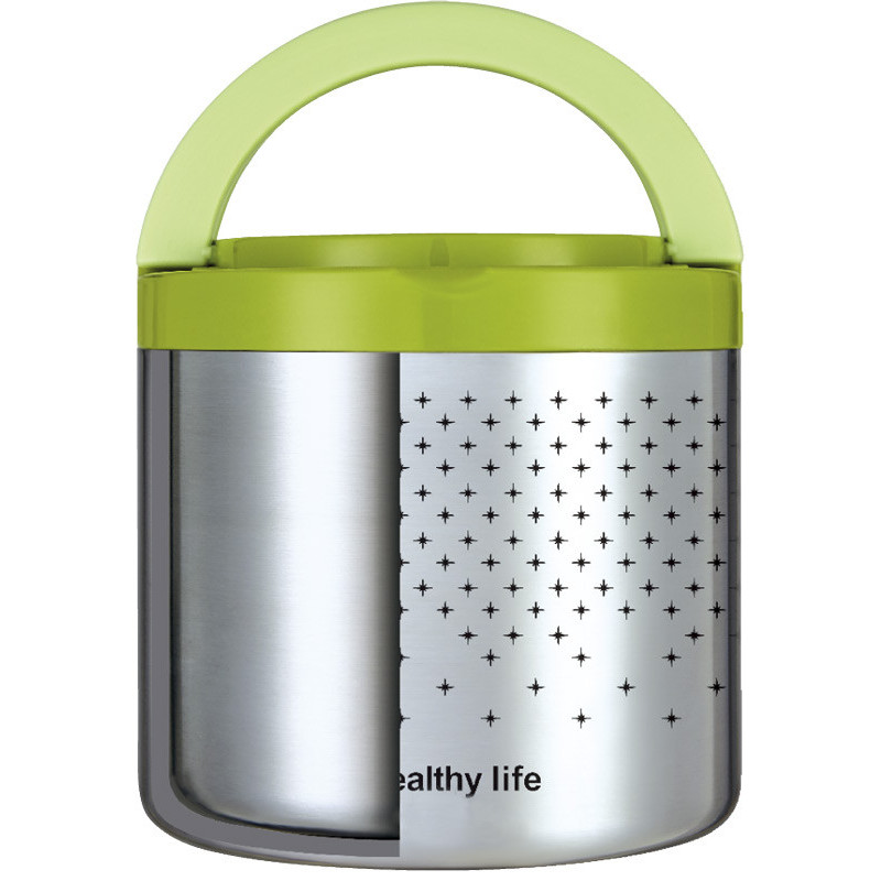 Thulos Fiambrera Con Cuerpo De Acero Inoxidable Capacidad: 1.0L THULOS TH-LB10