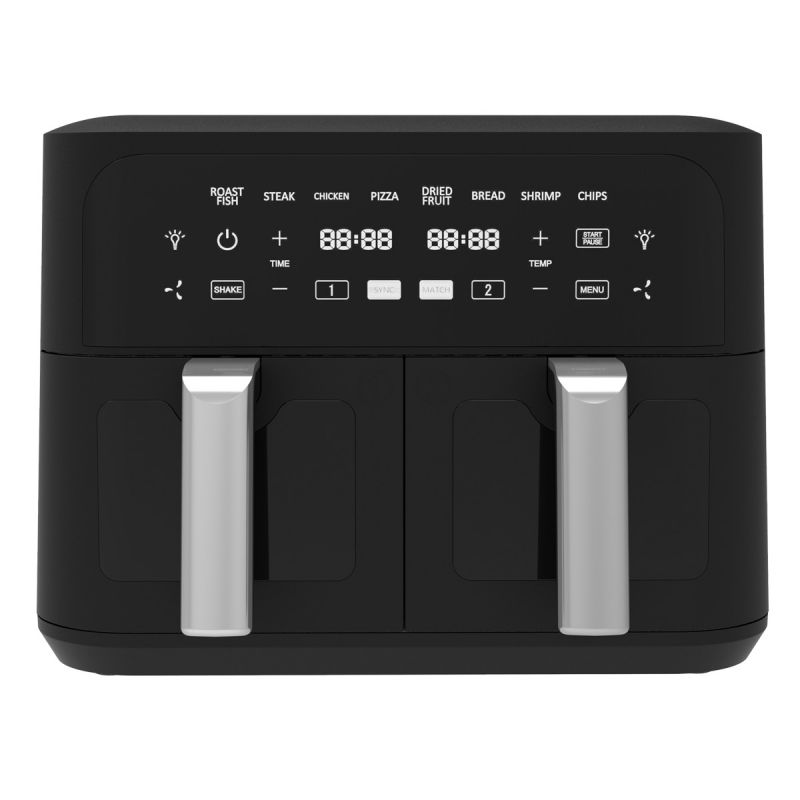 Thulos Freidora De Aire Dual Capacidad: 4.5+4.5L. THULOS TH-FR4545