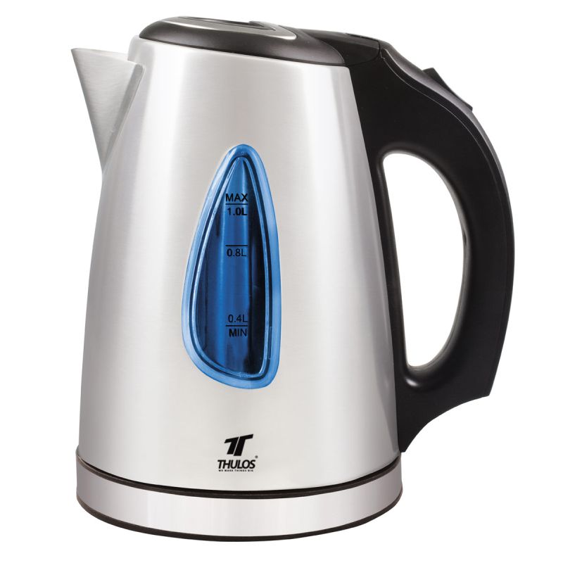 thulos Hervidor de agua 1.0L cuerpo de acero inoxidable. THULOS TH-HV14