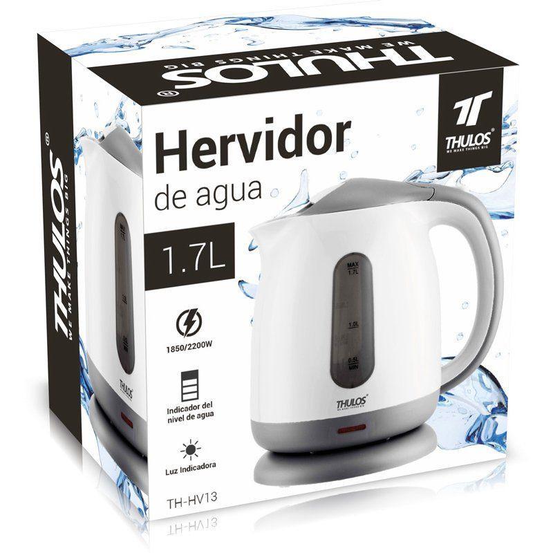 Thulos Hervidor De Agua 1.7 L. De Capacidad. THULOS TH-HV13