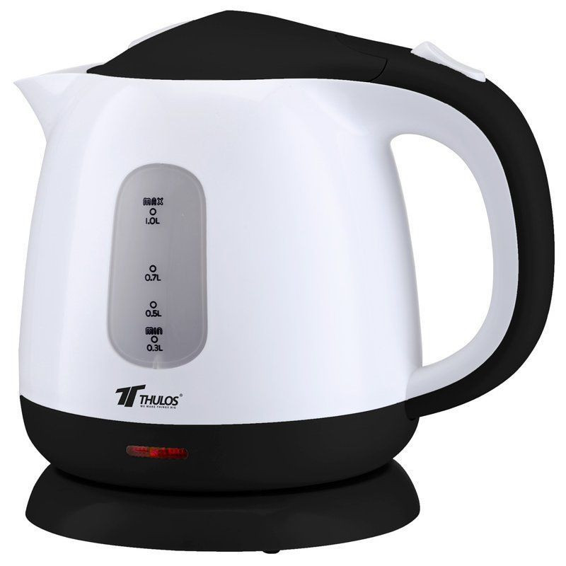 thulos Hervidor de agua capacidad 1 litro resistencia de acero inoxidable. THULOS TH-HV11