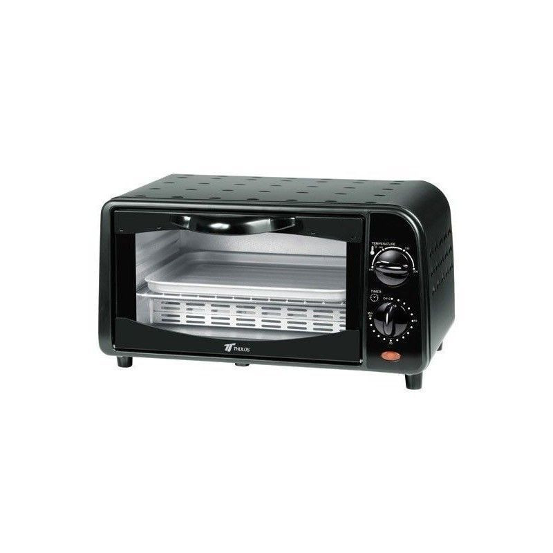 Thulos Horno Eléctrico 9L Temporizador Y Temperatura Ajustable. 800W. Thulos TH-HE09L