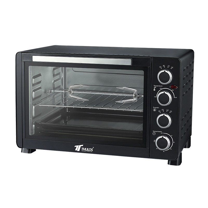 thulos Horno eléctrico convección y rustipollo 30 litros 1500W. TH-HE31L thulos Horno eléctrico convección y rustipollo 30 litros 1500W. TH-HE31L