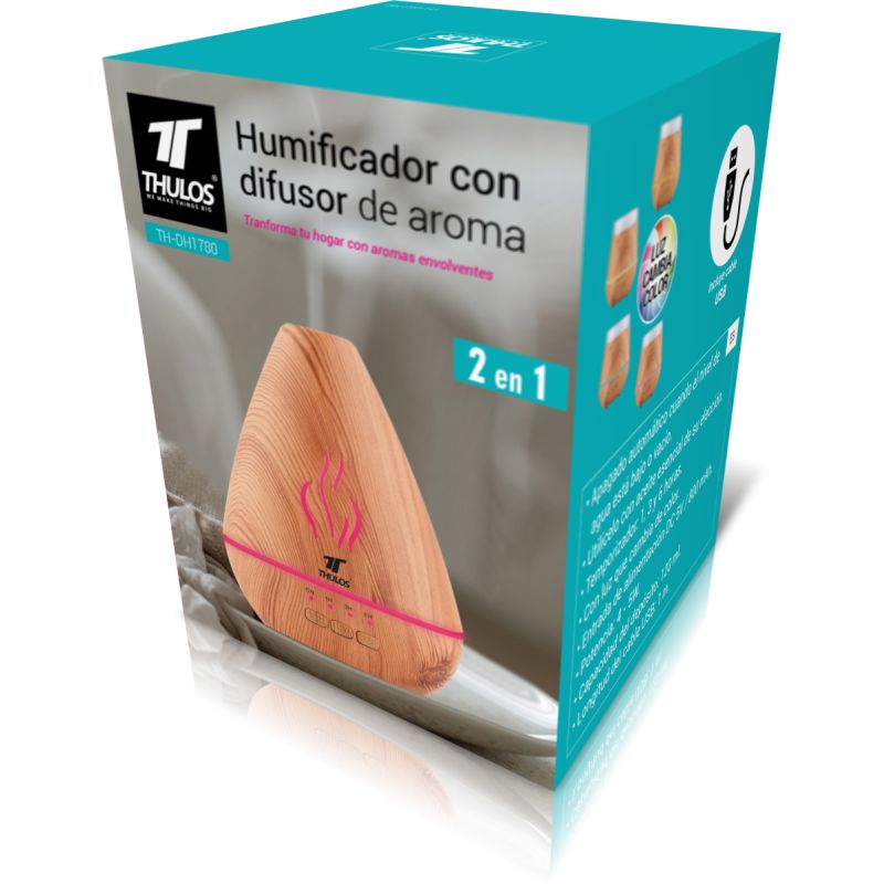 Thulos Humidificador Con Difusor De Aroma. THULOS TH-DH1780