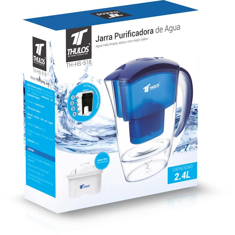 Thulos Jarra Purificadora De Agua Capacidad: 2.4L. THULOS TH-HS-518