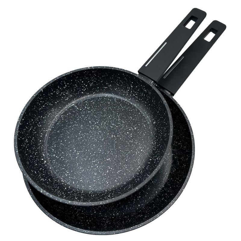 Thulos Juego De 2 Sartenes De Aluminio Tamaños: Ø20 Ø24 Cm. THULOS TH-FPS37 ESTORIL