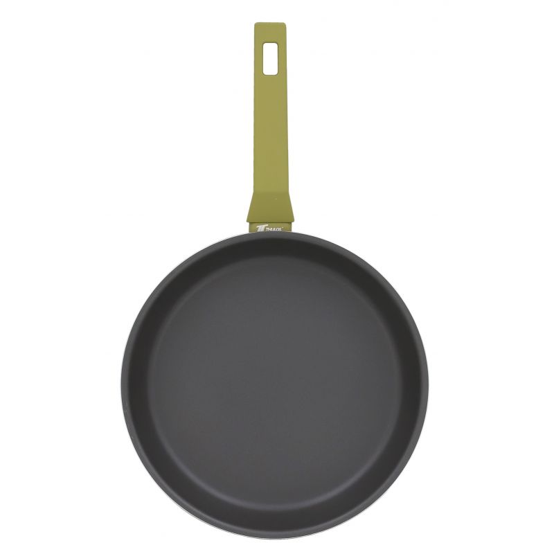 Thulos Juego De 3 Sartenes De Aluminio Tamaños: Ø20 Ø24 Ø28 Cm. THULOS TH-FPS345 PEAR