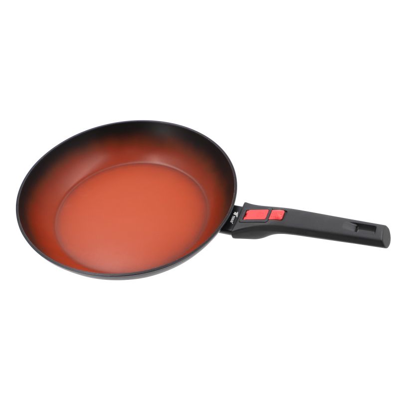 Thulos Juego De 3 Sartenes (Ø20/Ø24/Ø28 CM) + 2 Mangos Desmontables. THULOS TH-FPS341