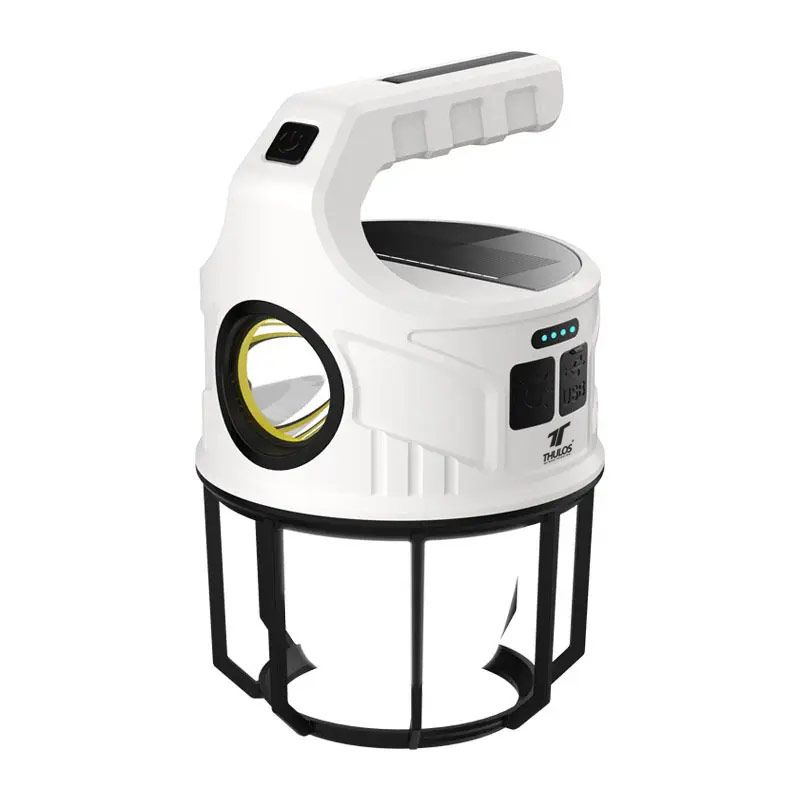 thulos Lámpara camping con función Power Bank con batería recargable de 2x1200mAh. THULOS TH-OA4002