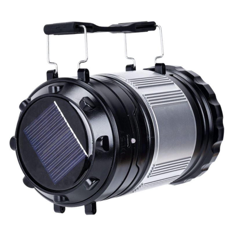 Thulos Lámpara Camping Con Función Power Bank Y Carga Solar 1200mAh. THULOS TH-OA4003