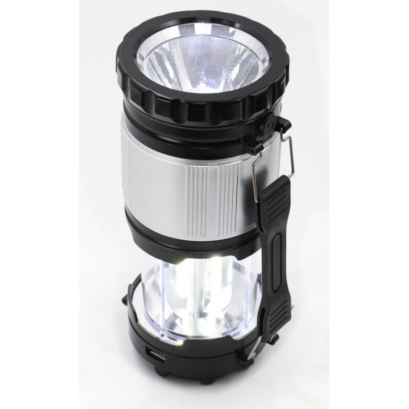 Thulos Lámpara Camping Con Función Power Bank Y Carga Solar 1200mAh. THULOS TH-OA4003