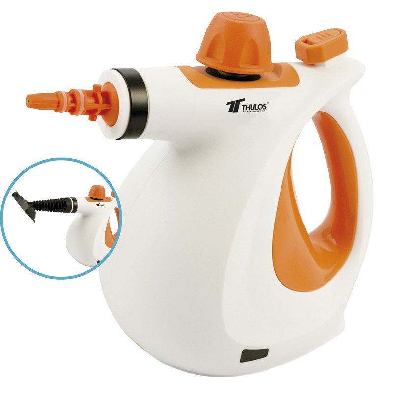 thulos Limpiador a vapor 3 bar incluye accesorios. THULOS TH-ST351