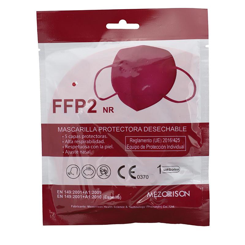 Thulos Mascarilla Protectora Desechable FFP2. 4 COLORES (20 Unidades/caja) THULOS MZC-KZ