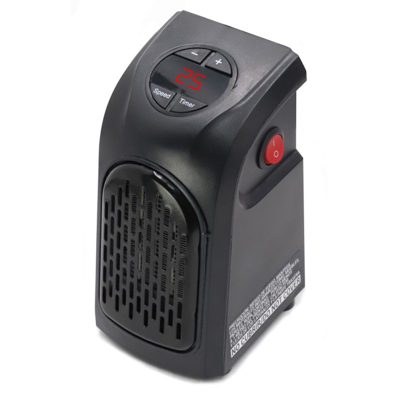 thulos Mini calefactor de enchufe 2 velocidades 400W y mando a distancia. THULOS TH-PH11