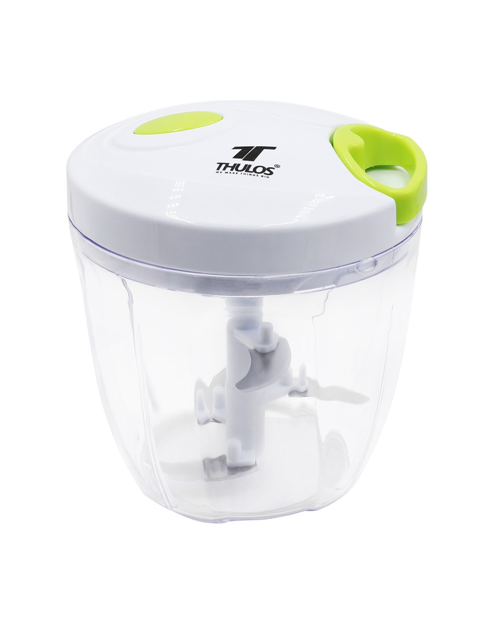 Thulos Mini Picador Y Batidora Manual Con Doble Cuchilla. THULOS TH-KA002