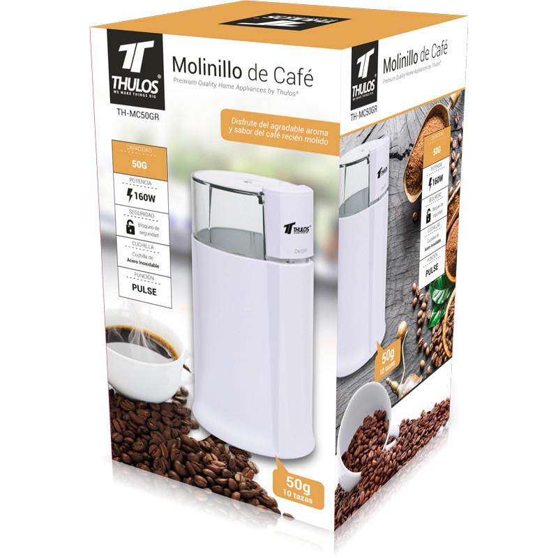 Thulos Molinillo De Café Capacidad De 50-60 Gramos. THULOS TH-MC50GR