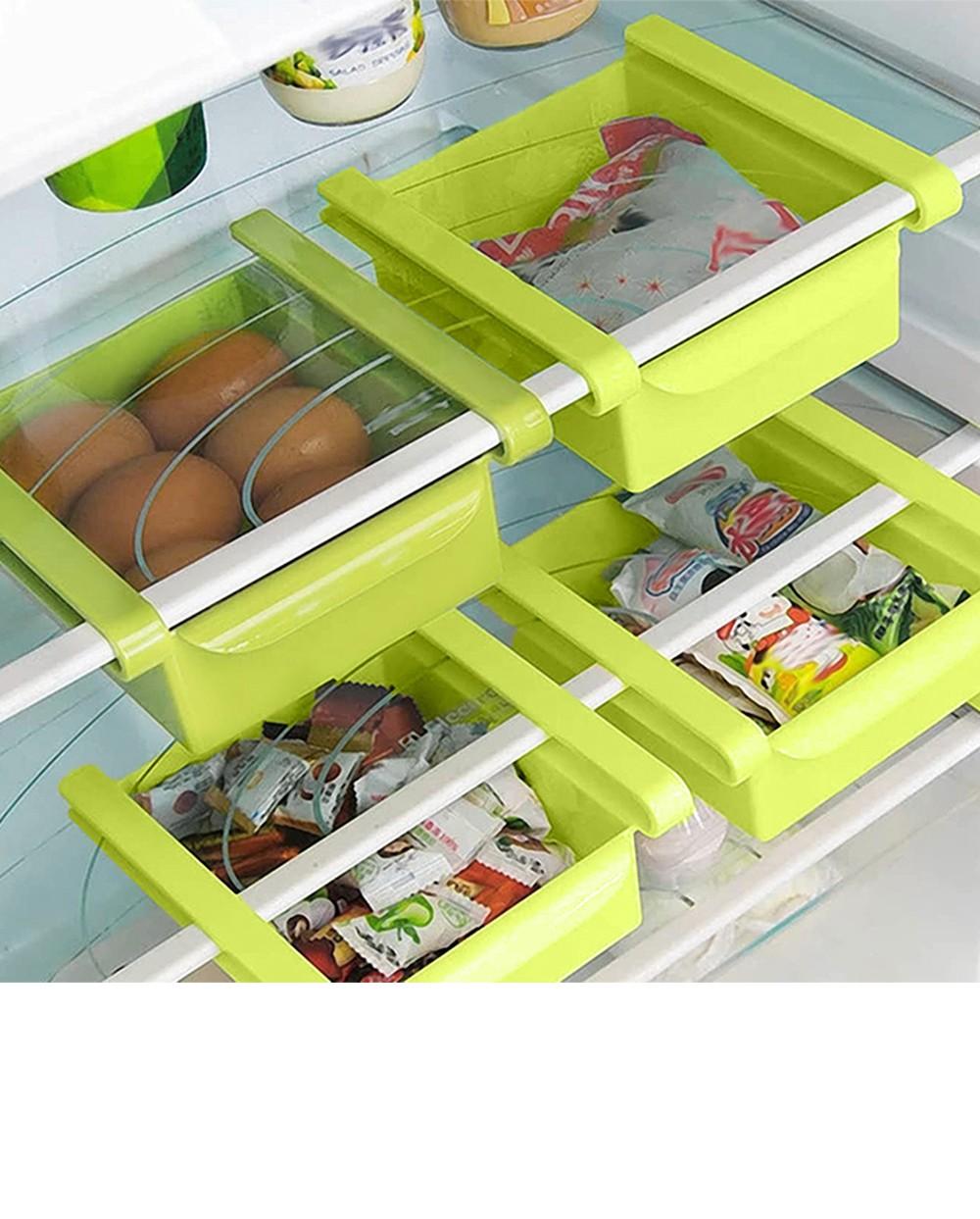 thulos Organizador para Frigorífico Set de 2. Color verde. THULOS TH-KA028