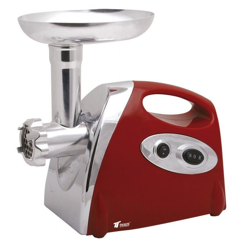 thulos Picadora de carne 1200W 3 tipos de cuchillas y accesorios para salchicas THULOS TH-PC450