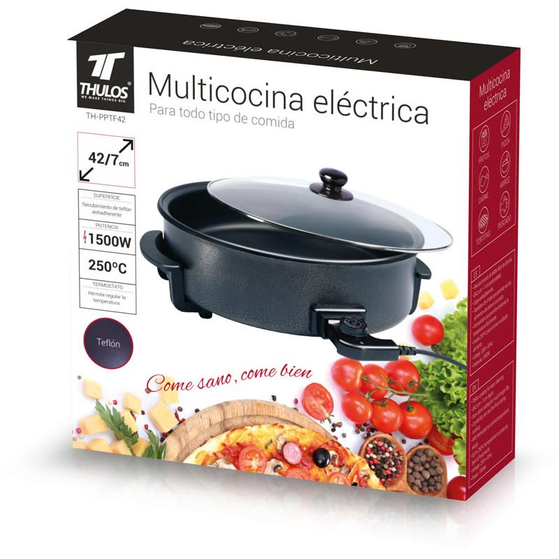 Thulos Pizza Pan Ø42/7 Cm. Revestimiento De Teflón Thulos TH-PPTF42