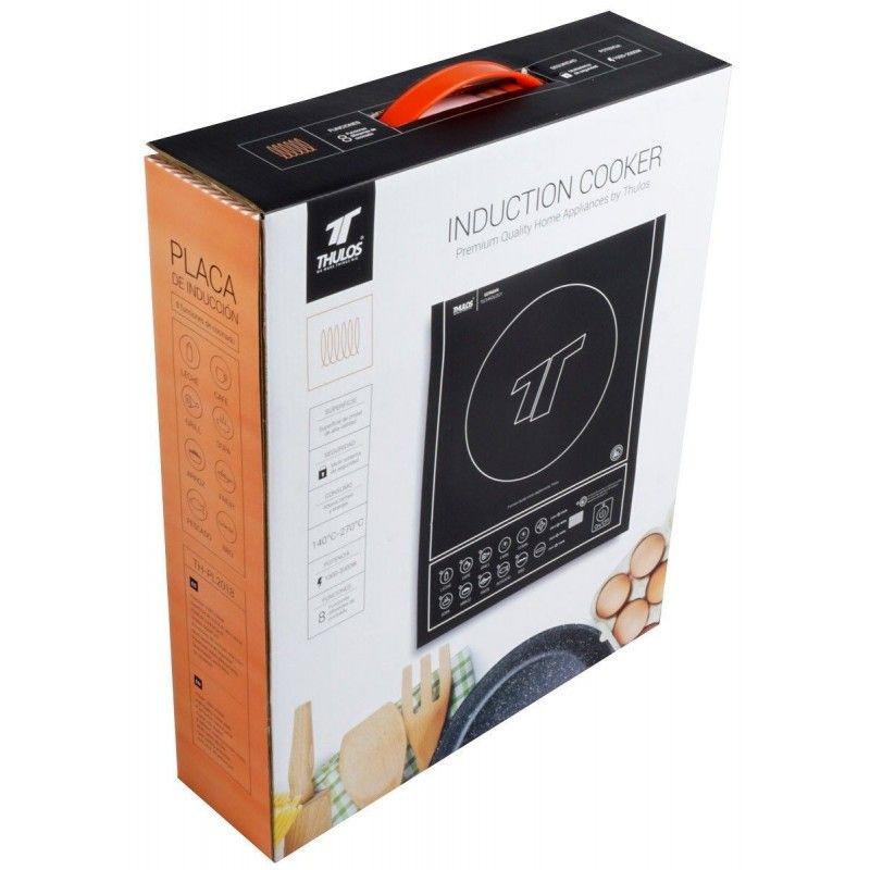 Thulos Placa De Inducción Portátil Con 8 Funciones De Cocinado. THULOS TH-PL2018