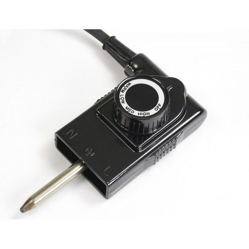 Thulos Plancha De Asar Combinada Con Revestimiento De Piedra 1800-2200W Termostato 80ºC-250ºC TH-PA2200