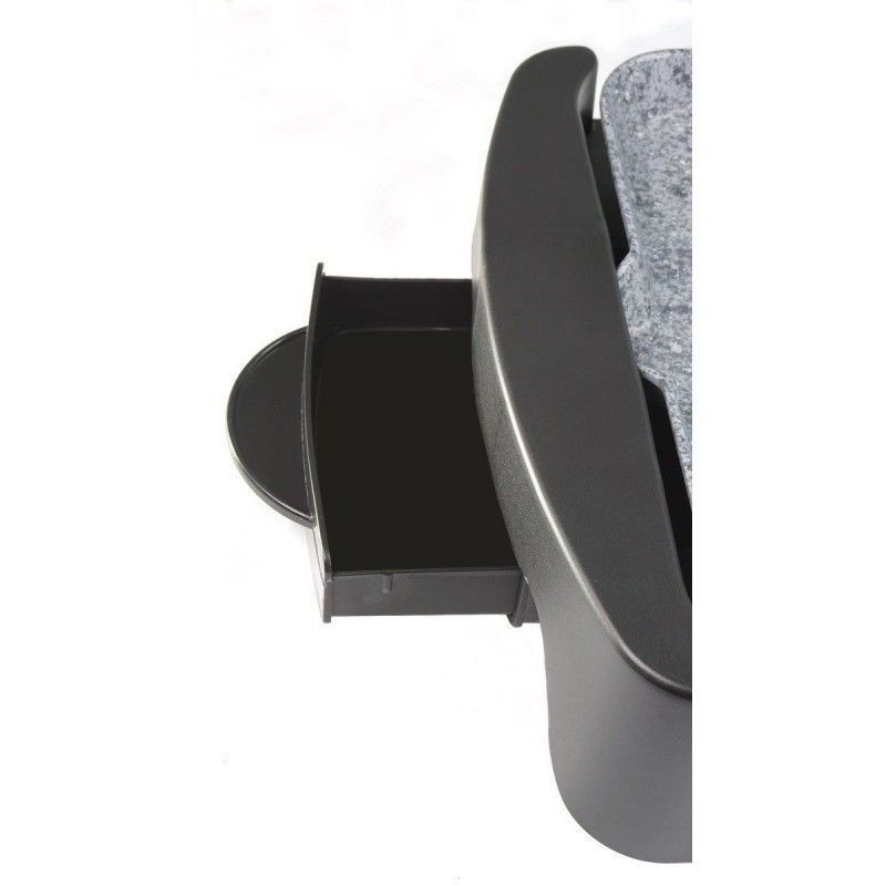 Thulos Plancha De Asar Combinada Con Revestimiento De Piedra 1800-2200W Termostato 80ºC-250ºC TH-PA2200