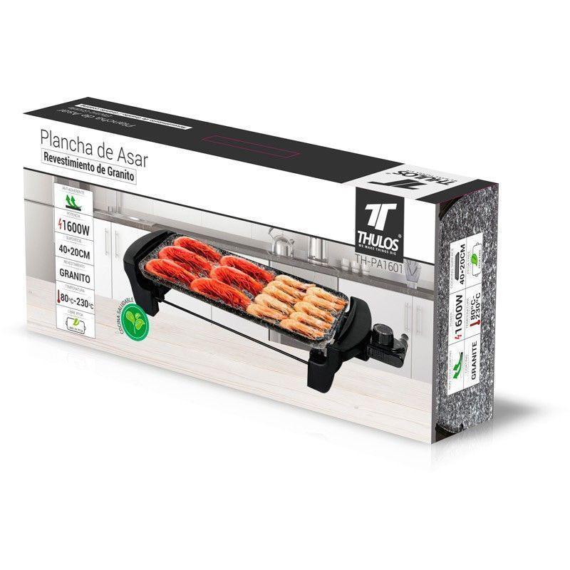 Thulos Plancha De Asar Revestimiento De Granito. 1400-1600W. THULOS TH-PA1601