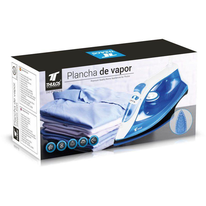 Thulos Plancha De Vapor Suela Con Revestimiento Cerámico 2200W. THULOS TH-PV2215