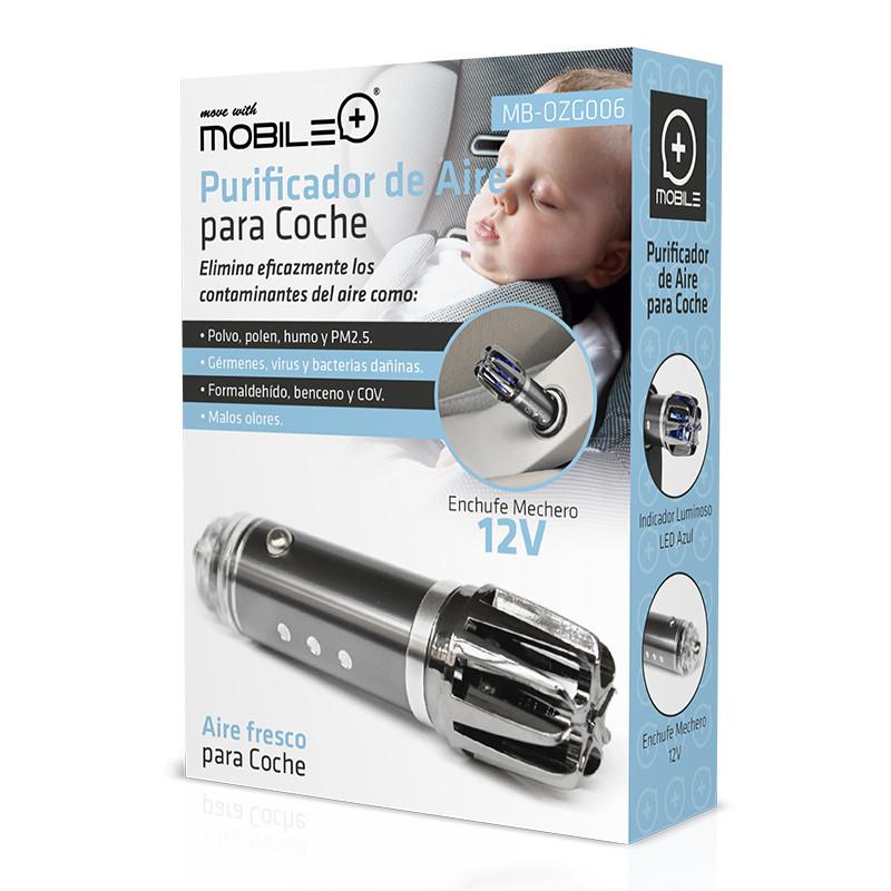 Thulos Purificador De Aire Para Coche. MOBILE+ MB-OZG006
