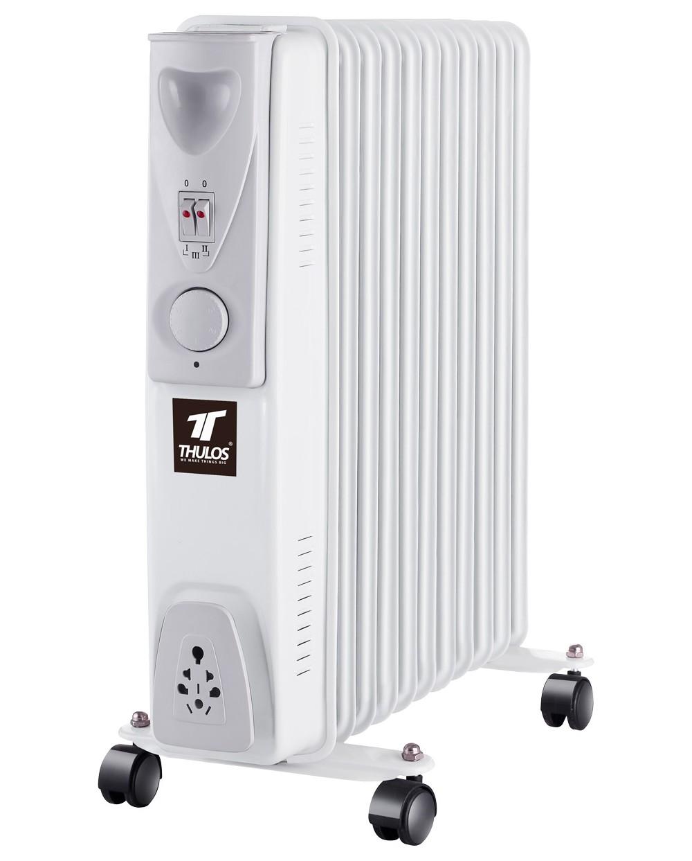 thulos Radiador de Aceite de 11 elementos de calor. Potencia: 2500W. THULOS TH-RAC2003