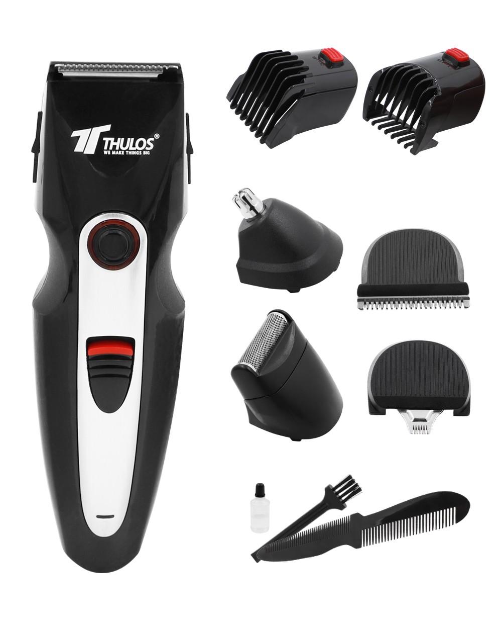 thulos Recortadora de pelo y barba 7 en 1 45 minutos autonomía. THULOS TH-CP800