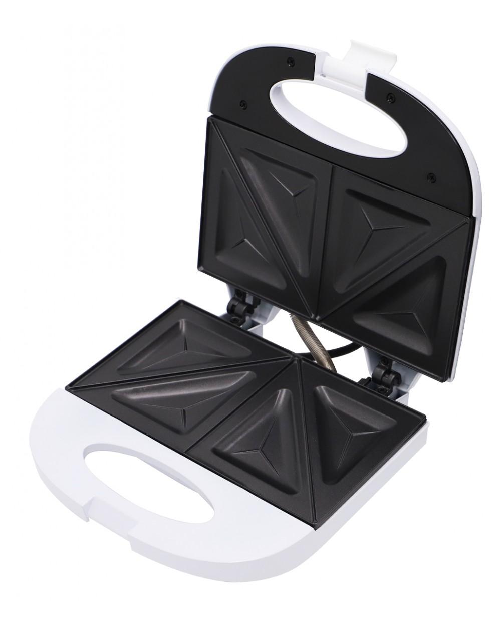 Thulos Sandwichera 2 Cavidades Antiadherentes 750W. ELECTROTEK ET-SW750