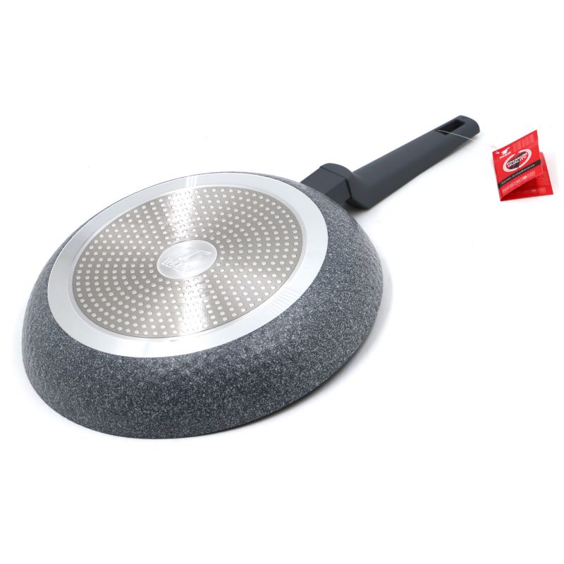 Thulos Sartén Antiadherente Efecto Piedra Varios Tamaños: Ø20 Ø22 Ø24 Ø26 Ø28 Y Ø30 Cm. THULOS